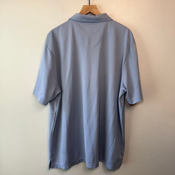 Grand Slam Men's Short Sleeve Golf Polo Shirt Blue Size XXL - Picture 5 of 5